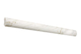 1 x 12 Honed Calacatta Gold Marble Quarter Round Trim - MosaicBros.com