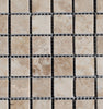 1 x 1 Polished Cappuccino Marble Mosaic Tile - MosaicBros.com