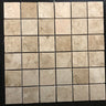 2 x 2 Polished Cappuccino Marble Mosaic Tile - MosaicBros.com