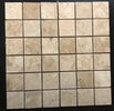 2 x 2 Polished Cappuccino Marble Mosaic Tile - MosaicBros.com