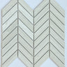 Haisa Chevron Honed Marble Mosaic Tile - MosaicBros.com
