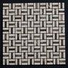 Crema Marfil and Emperador Mixed 1 x 1 Tumbled Marble Mosaic Tile - MosaicBros.com