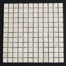 1X1 Honed Crema Marfil Marble Mosaic Tile - MosaicBros.com