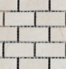 Crema Marfil 1 x 2  Honed Marble Mosaic Tile - MosaicBros.com