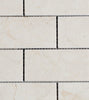 Crema Marfil 2 x 4  Honed Marble Mosaic Tile - MosaicBros.com