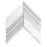 Dolomite Equador 9.06" x 13" x 3/8" Chevron Waterjet Honed Mosaic Tile - MosaicBros.com