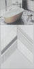 Dolomite Equador 9.06" x 13" x 3/8" Chevron Waterjet Honed Mosaic Tile - MosaicBros.com