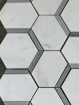 Catacomb Dolomite Misty Grey Honed Marble Mosaic Tile - MosaicBros.com