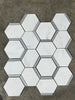 Catacomb Dolomite Misty Grey Honed Marble Mosaic Tile - MosaicBros.com