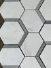 Catacomb Dolomite Misty Grey Honed Marble Mosaic Tile - MosaicBros.com