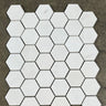 Dolomite Hexagon 2x2 Honed Marble Mosaic Tile - MosaicBros.com