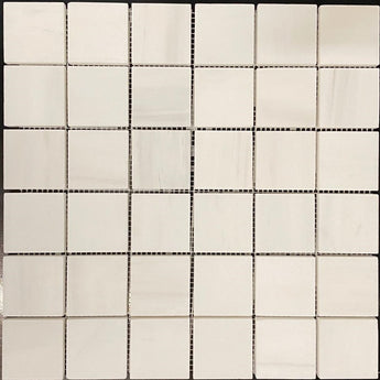 Dolomite 2x2 Honed Marble Mosaic Tile - MosaicBros.com
