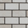 Floridian Cream 1x2 Polished Marble Mosaic Tile - MosaicBros.com
