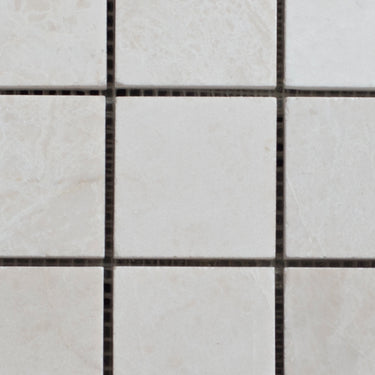 Floridian Cream 2x2 Polished Marble Mosaic Tile - MosaicBros.com