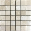 Floridian Cream 2x2 Polished Marble Mosaic Tile - MosaicBros.com