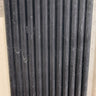 Nero Marquina Fluted 12x24 Marble Honed Tile - MosaicBros.com