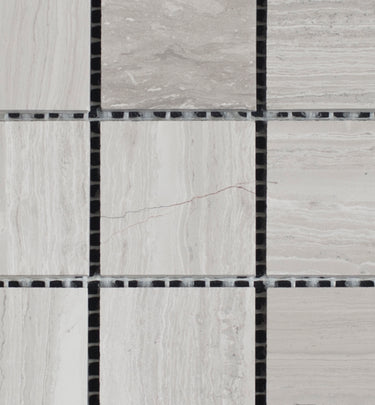Haisa 2x2 Honed Marble Mosaic Tile - MosaicBros.com