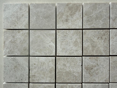 Vanilla Polished 2x2 Marble Mosaic Tile - MosaicBros.com