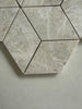 Royal Beige Polished Rhomboid Hexagon Marble Mosaic Tile