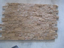 Lunar Noce Travertine 2x4 Split Face Mosaic - MosaicBros.com