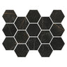 IMPERIAL GOLD NERO HEX - MosaicBros.com