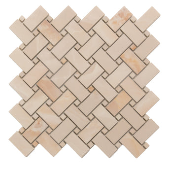 IMPERIAL ONYX PINK MOSAIC - MosaicBros.com