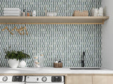 DUBLIN Mint Green, Thassos Mix Mosaic Tile - MosaicBros.com