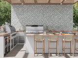 CELBRIDGE Mint Green, Paper Onyx Mix Mosaic Tile - MosaicBros.com