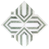 CELBRIDGE Mint Green, Paper Onyx Mix Mosaic Tile - MosaicBros.com