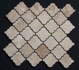 Cappuccino Marble Lantern Polished  Mosaic Tile - MosaicBros.com