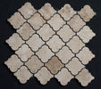 Cappuccino Marble Lantern Polished  Mosaic Tile - MosaicBros.com