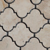 Cappuccino Marble Lantern Polished  Mosaic Tile - MosaicBros.com