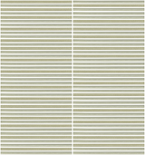 Roca Lux Sand 12x12 fluted glass mosaic wall tile with textured, sandy-colored surface for modern interior accents