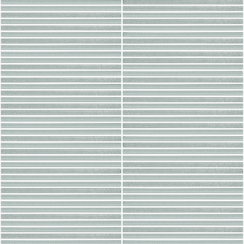 Lux Smoke 12x12 Flutted Glass Mosaic Tile