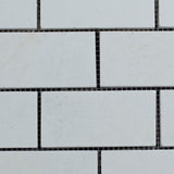 Limra Limestone 2x4 Polished Mosaic - MosaicBros.com