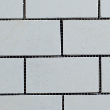 Limra Limestone 2x4 Polished Mosaic - MosaicBros.com