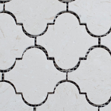 Limra Limestone Lantern Honed Mosaic - MosaicBros.com