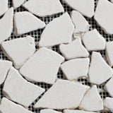 Limra Limestone Pebble Tumbled Mosaic - MosaicBros.com