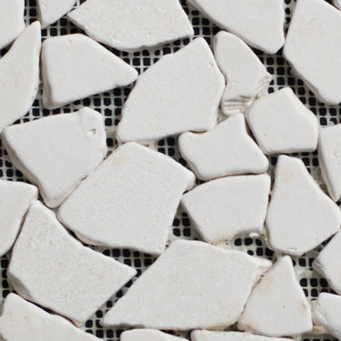Limra Limestone Pebble Tumbled Mosaic - MosaicBros.com