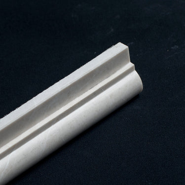 Limra Limestone 2x12 Ogee Edge Polished - MosaicBros.com