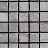 Lunar Noce Travertine 1x1 Tumbled Mosaic - MosaicBros.com