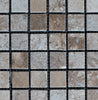 Lunar Noce Travertine 1x1 Honed and Filled Mosaic - MosaicBros.com