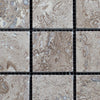 Lunar Noce Travertine 2x2 Honed and Filled Mosaic - MosaicBros.com