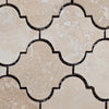 Ivory Travertine Lantern Honed and Filled Mosaic - MosaicBros.com