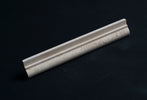 Ivory Travertine 2x12 Ogee Edge Honed and Unfilled Tile - MosaicBros.com