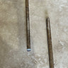 Moka Travertine 3/4x12 Bullnose Pencil Polished - MosaicBros.com