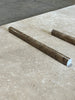 Moka Travertine 3/4x12 Bullnose Pencil Polished - MosaicBros.com