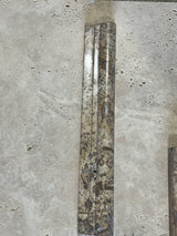 Moka Travertine 2x12 Ogee Edge Polished - MosaicBros.com