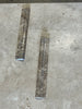Moka Travertine 2x12 Ogee Edge Polished - MosaicBros.com