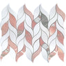 LOFOTEN Thassos, Norway Rose Mosaic Tile - MosaicBros.com